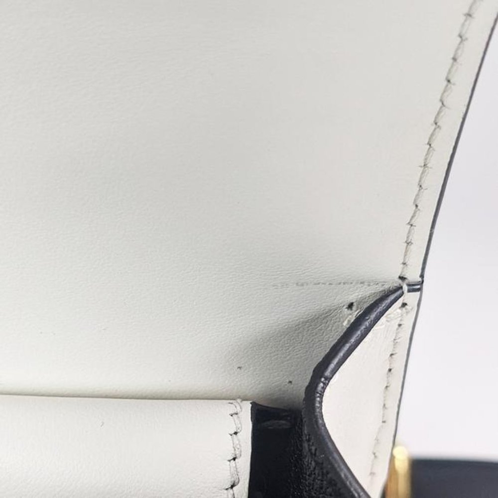 SOLDPrada White Leather Large Cahier Crossbody Bag - Picture 6 of 10